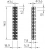 OBO Regletas de conexión de 6 mm², polipropileno
