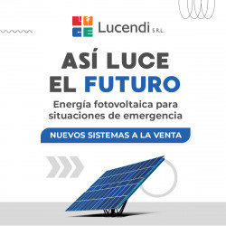 Lucendi Kit Solar ESTÁNDAR para Autoconsumo de 1.5kW con 1800Wh de Almacenamiento, 120V, 2 Paneles de 550W